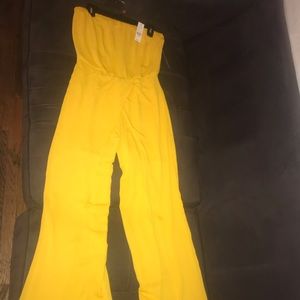 Yellow jumpsuit